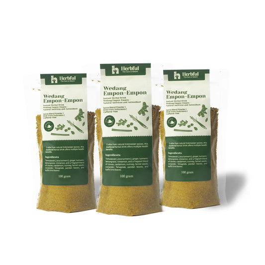 3 Pouch Set Wedang Empon-Empon – Traditional Indonesian Herbal Tea