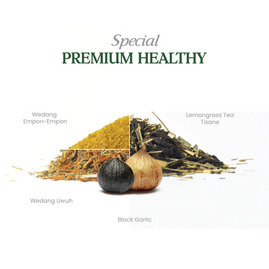 Premium Healthy Living Gift Set – Black Garlic & Herbal Teas