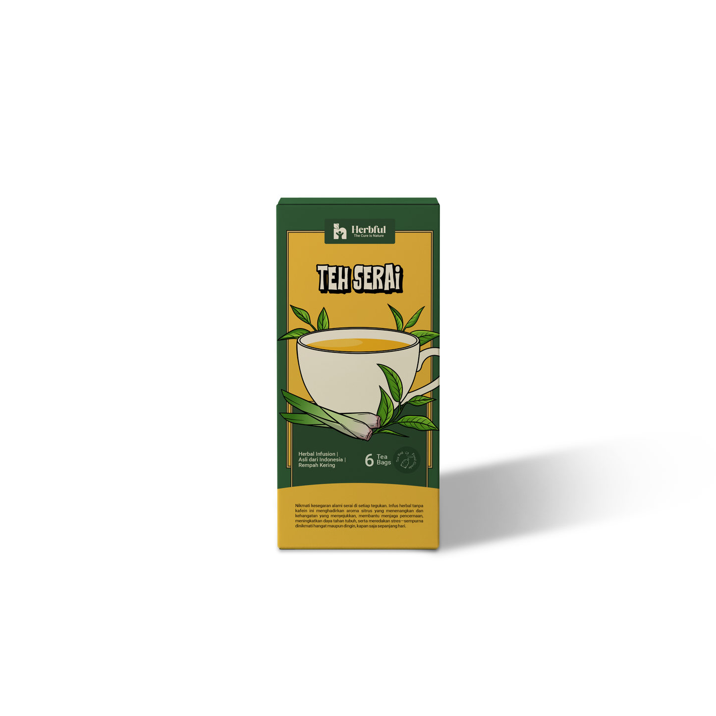 Lemongrass Tea Tisane (Teh Serai)